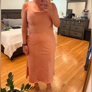 BHLDN SIZE 16 satin dress